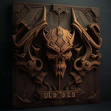 3D model Diablo III Ultimate Evil Edition game (STL)